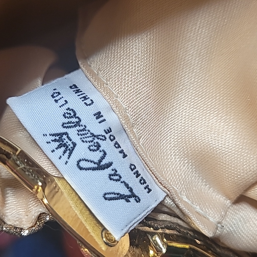 LaRegale LTD. Gold Evening Handbag